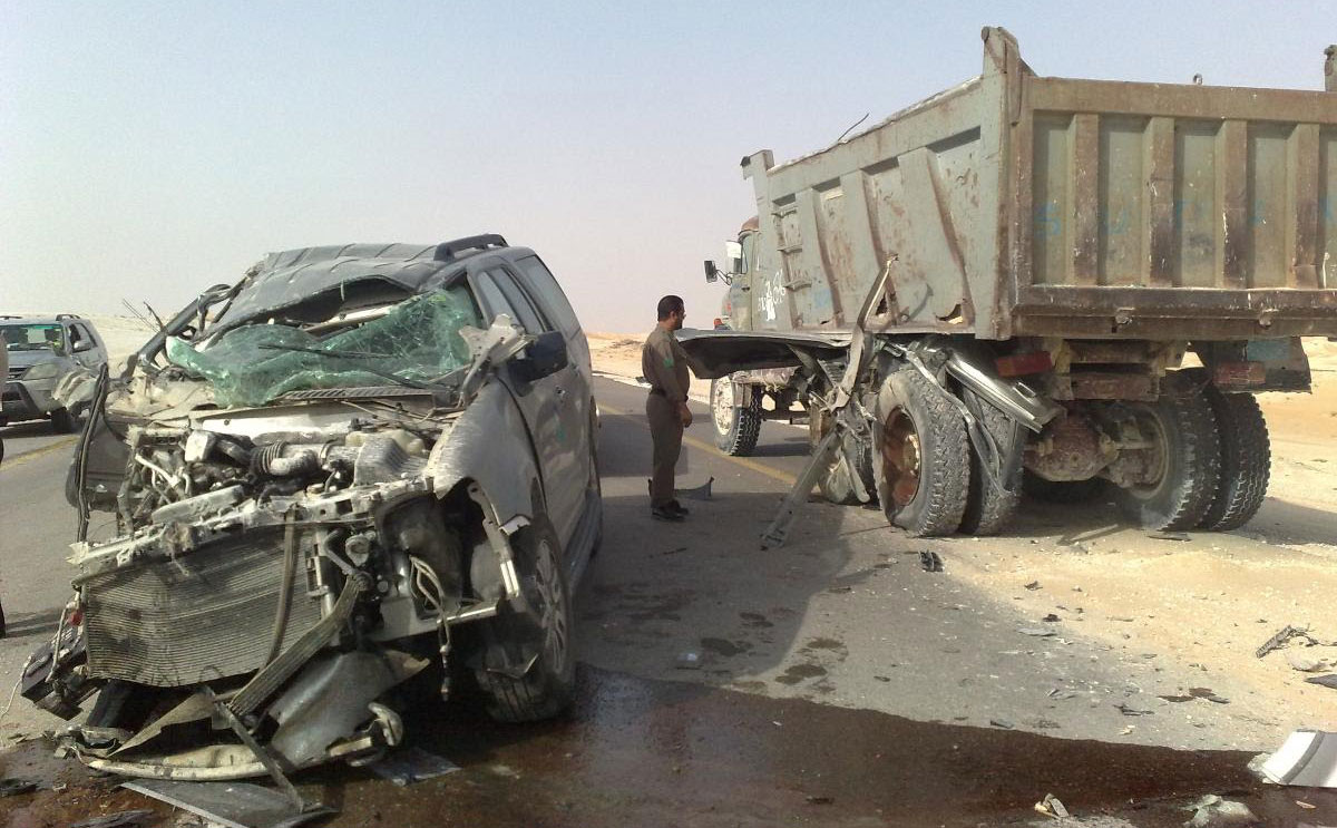 وفيات حوادث السيارات في السعودية