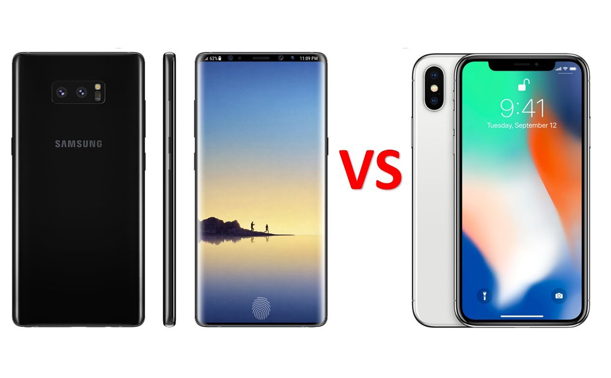 ايفون x ام s9