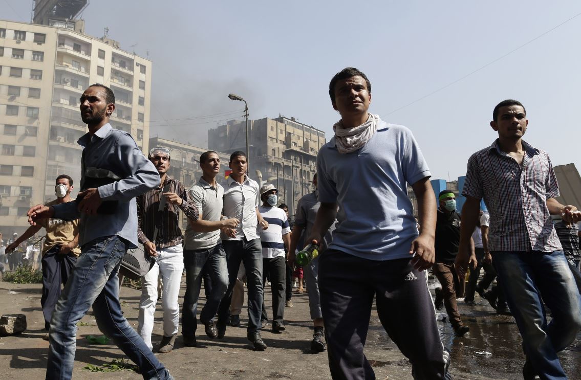 صورة أرشيفية من مظاهرات مصر