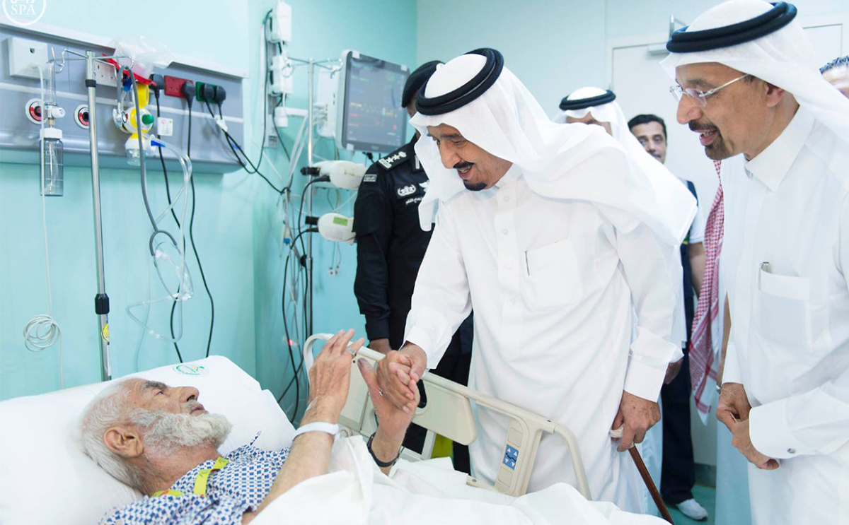 تواضع الملك سلمان بن عبد العزيز