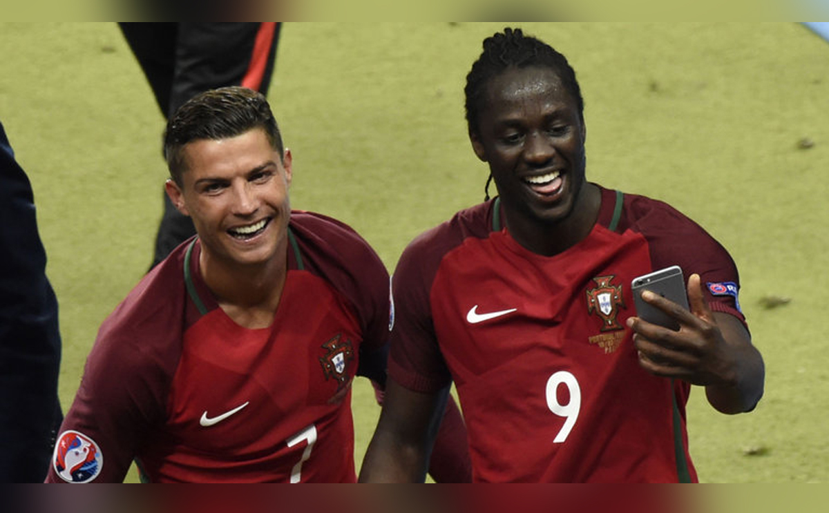 سلفي ايدير ورونالدو في اليورو 2016