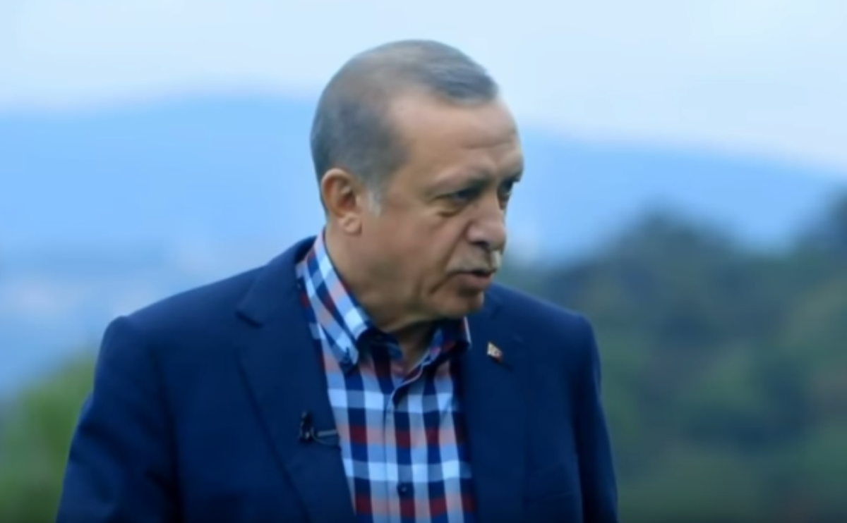 اردوغان في لقاءه مع علي الظفيري