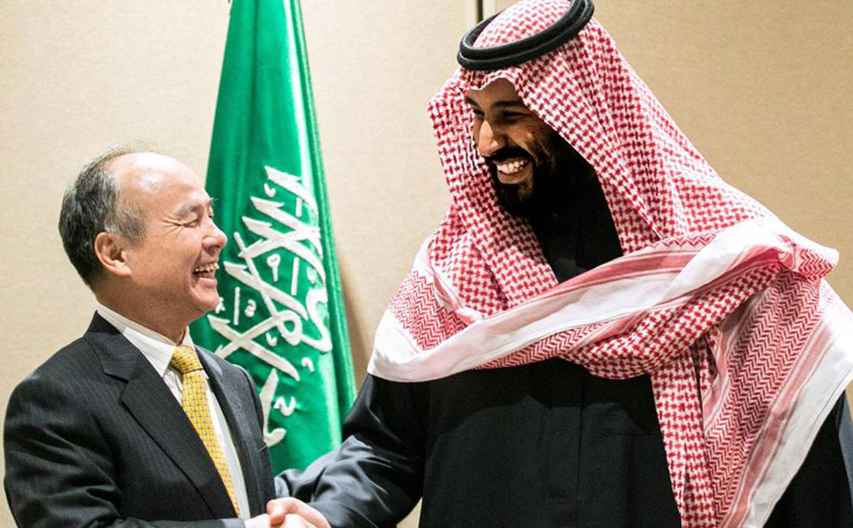 بن سلمان وماسايوشي سون