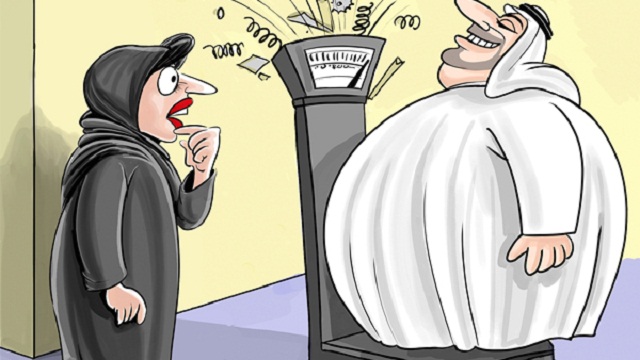 السعودية لا تهتم بمشكلة البدانة