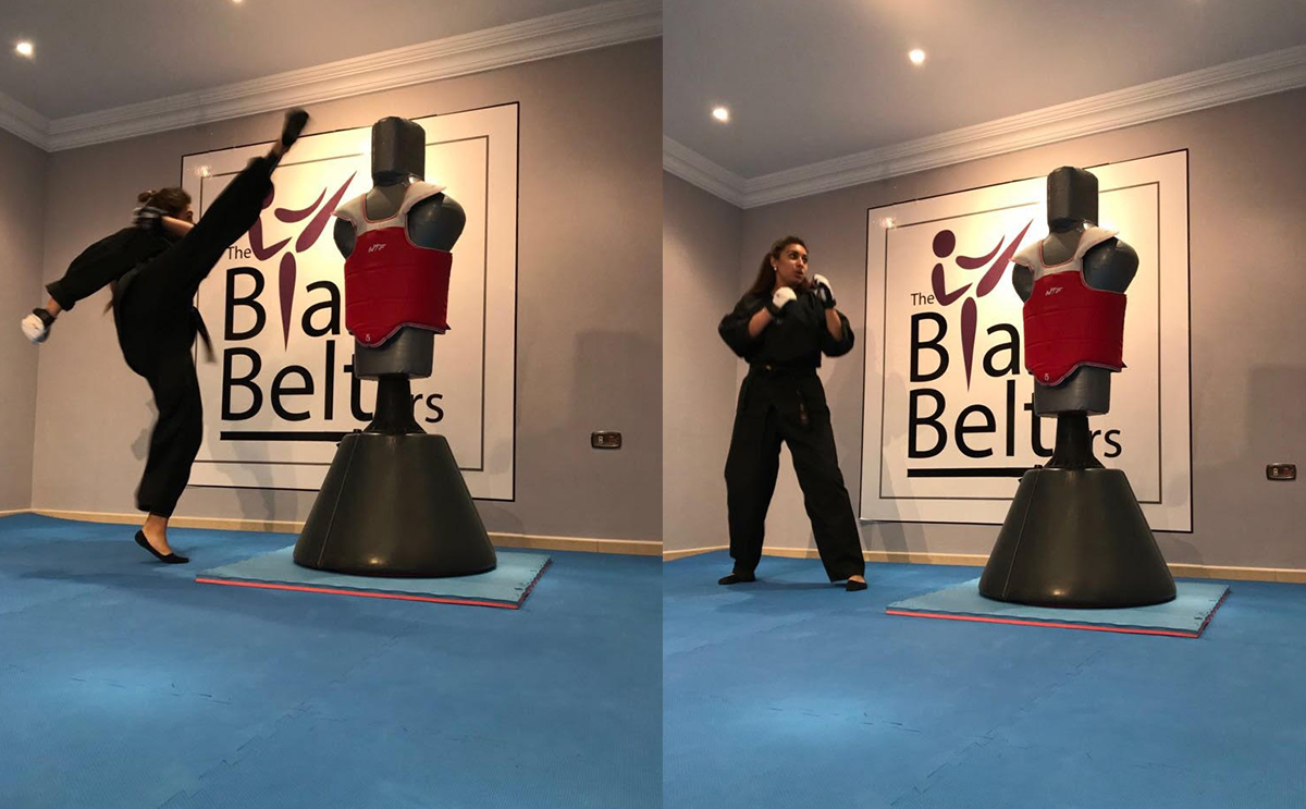 أثناء ممارسة اللعبة