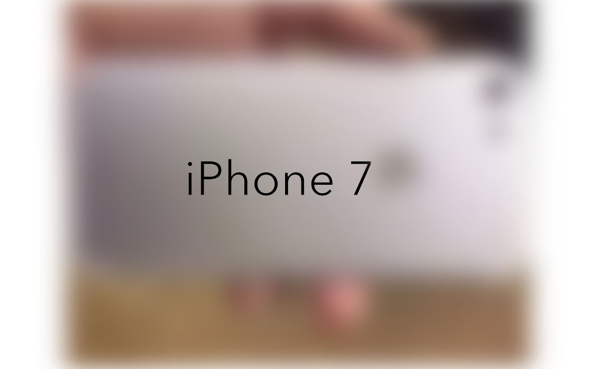 انتشار صورة لهاتف ايفون 7