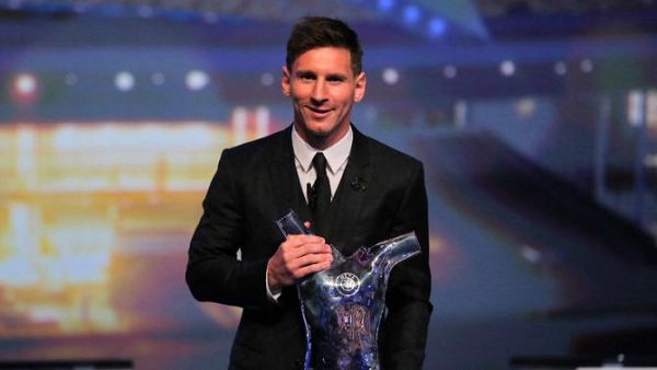 ميسي افضل لاعب في اوروبا