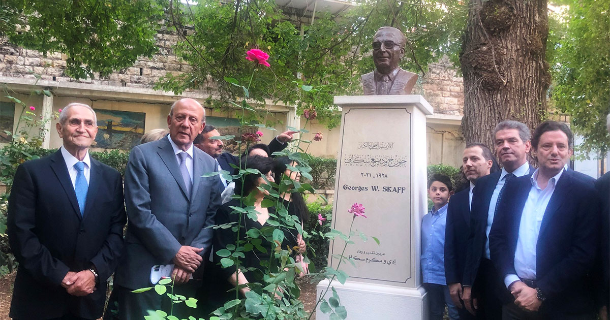 مهرجان تكريمي للاديب والوزير الراحل جورج سكاف
