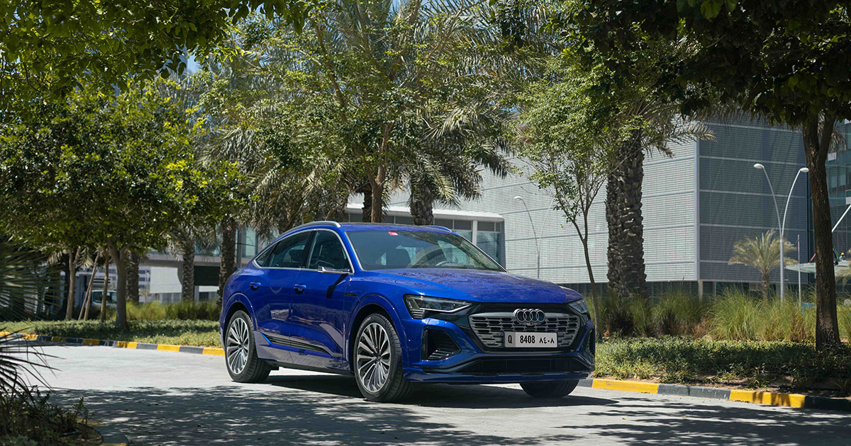 سيارة Audi Q8 e-tron الجديدة