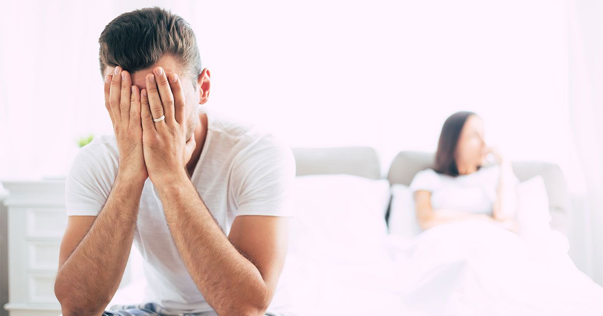 علامات تدل على الضعف الجنسي عند الرجل