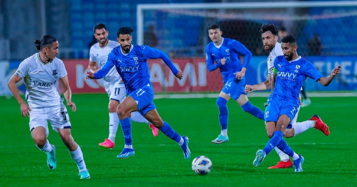 فوز الهلال السعودي على ناساجي الإيراني