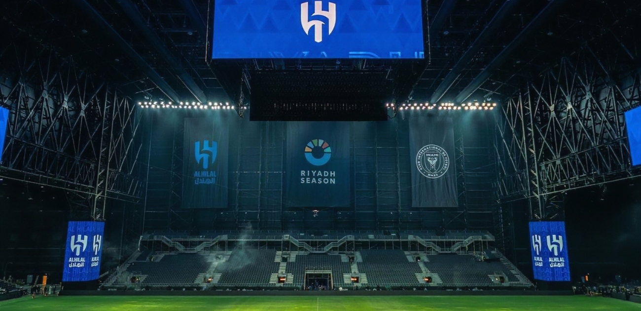 نجوم إنتر ميامي والهلال يفتتحون كينغدوم أرينا