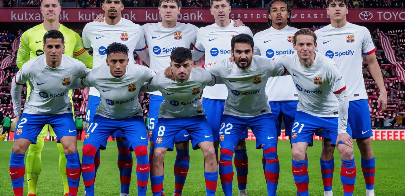 شوط سلبي بين أتلتيك بلباو ضد برشلونة.. والبارسا يفقد تشافي وأراوخو ضد مايوركا